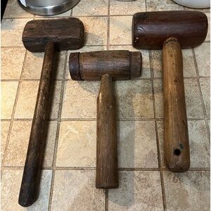 Antique Wood Mallet